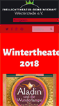 Mobile Screenshot of freilichttheater.info